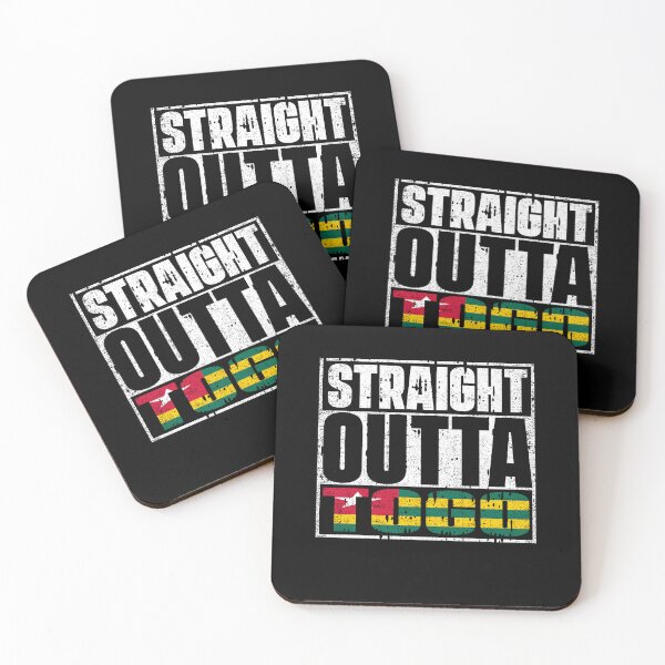 Item preview, Straight Outta Togo Flag designed and sold by CosmoKitsch.
