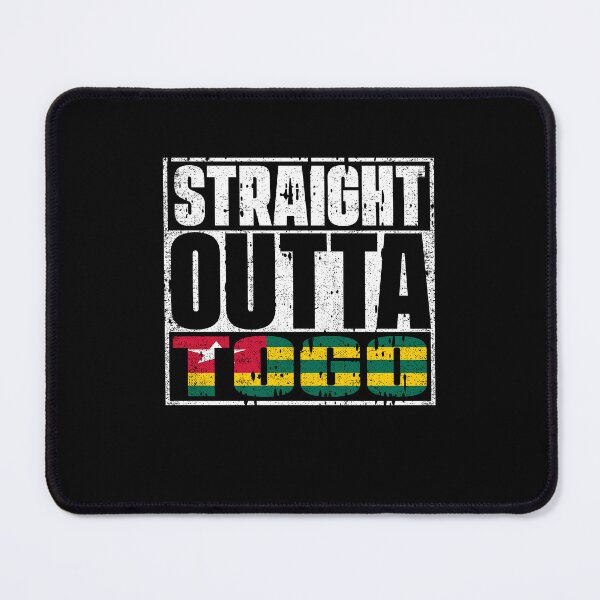 Item preview, Straight Outta Togo Flag designed and sold by CosmoKitsch.
