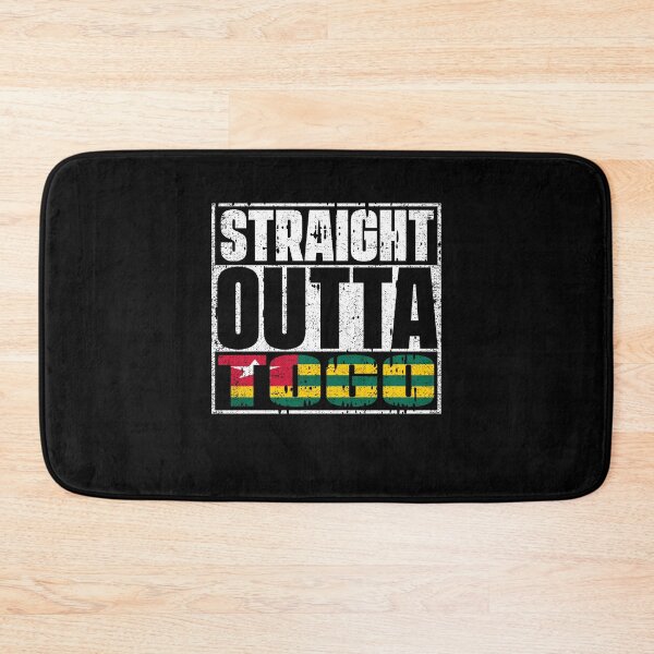 Item preview, Straight Outta Togo Flag designed and sold by CosmoKitsch.