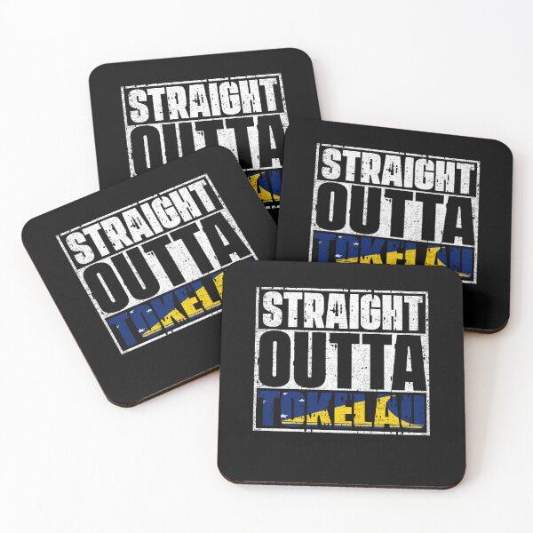 Item preview, Straight Outta Tokelau Flag designed and sold by CosmoKitsch.