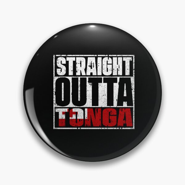 Item preview, Straight Outta Tonga Flag designed and sold by CosmoKitsch.