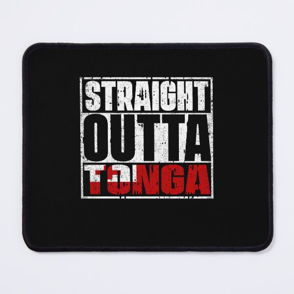 Item preview, Straight Outta Tonga Flag designed and sold by CosmoKitsch.