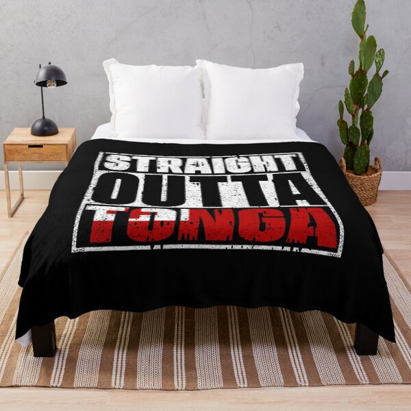 Item preview, Straight Outta Tonga Flag designed and sold by CosmoKitsch.