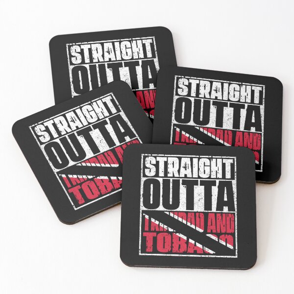 Item preview, Straight Outta Trinidad and Tobago Flag designed and sold by CosmoKitsch.