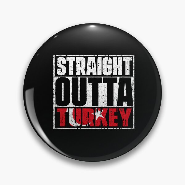 Item preview, Straight Outta Turkey  Flag designed and sold by CosmoKitsch.
