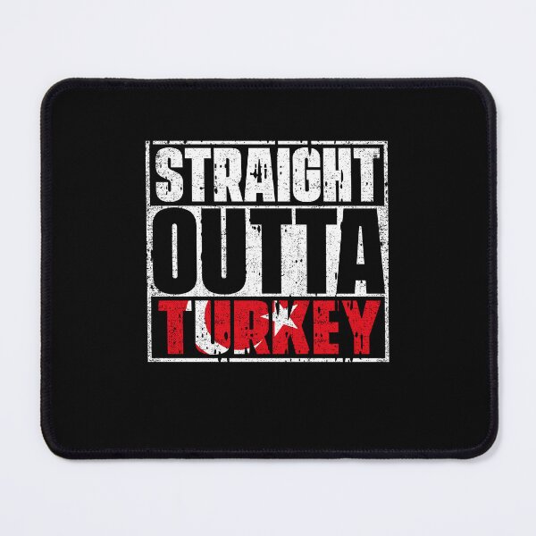 Item preview, Straight Outta Turkey Flag designed and sold by CosmoKitsch.