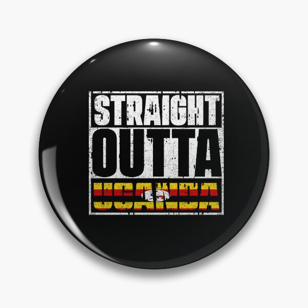 Item preview, Straight Outta Uganda Flag designed and sold by CosmoKitsch.