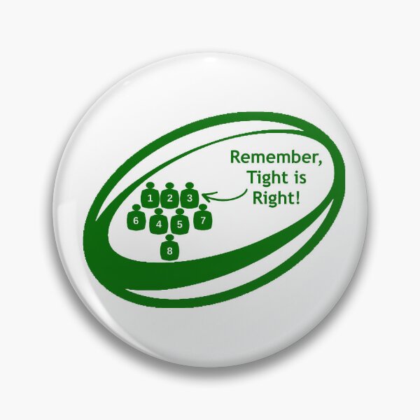 Item preview, Remember: Tight is Right (Green/White) designed and sold by Troedgwyn Designs.