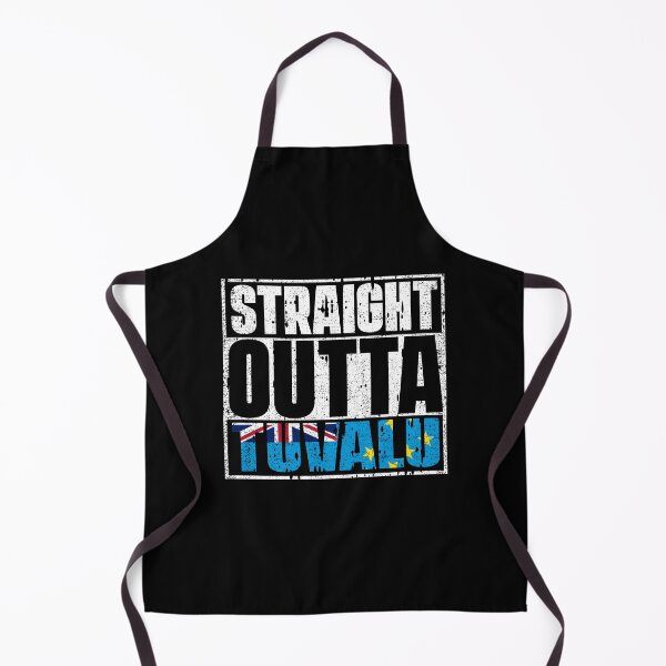 Item preview, Straight Outta Tuvalu Flag designed and sold by CosmoKitsch.