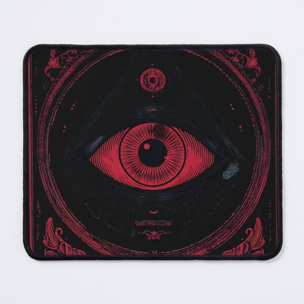 Item preview, Crimson Occult Ritual: Tarot-Style All-Seeing Eye designed and sold by SepboiStudioMerch.