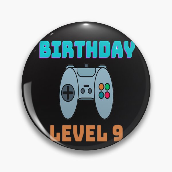 Item preview, 9th Birthday Video Game Controller for 9 Year Old Boys designed and sold by edilbertobuitrago.
