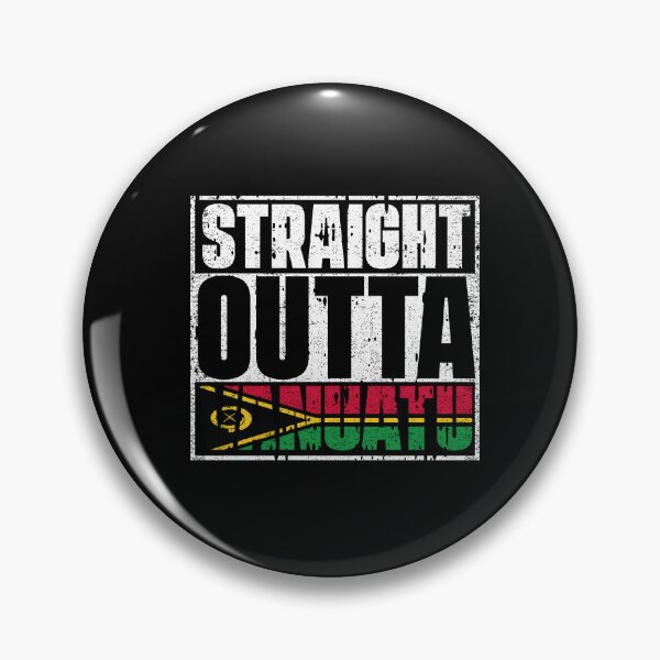 Item preview, Straight Outta Vanuatu Flag designed and sold by CosmoKitsch.