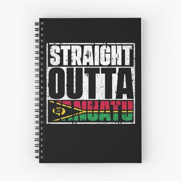 Item preview, Straight Outta Vanuatu Flag designed and sold by CosmoKitsch.