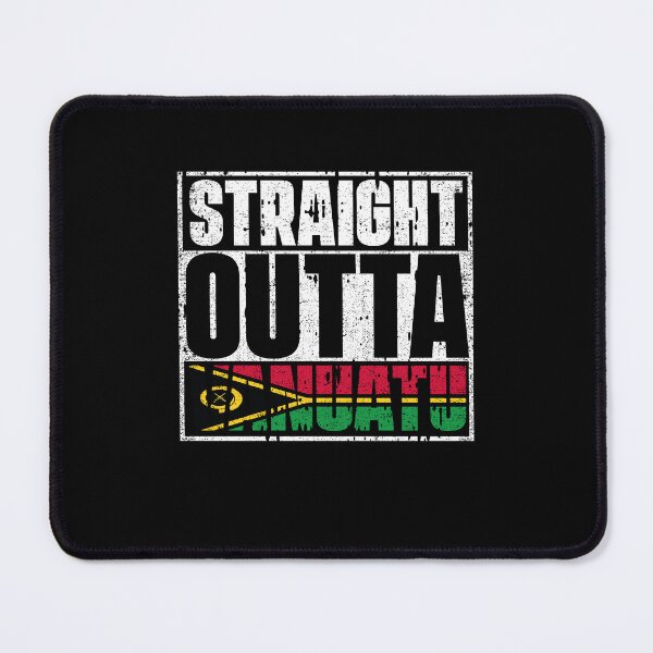 Item preview, Straight Outta Vanuatu Flag designed and sold by CosmoKitsch.