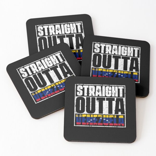 Item preview, Straight Outta Venezuela Flag designed and sold by CosmoKitsch.
