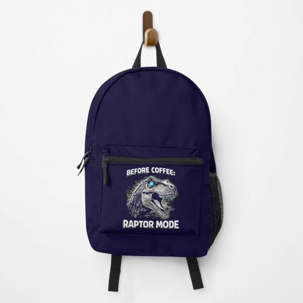 Item preview, Before Coffee Raptor Mode Velociraptor Dinosaur Graphic designed and sold by Syrupulse.