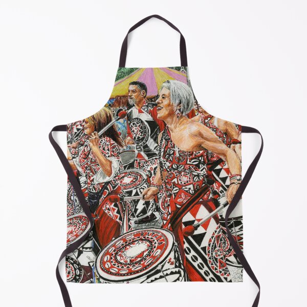 Item preview, Batala Mersey Drummers Parade at Northwich Pina Colada Festival designed and sold by LymphomaLass.