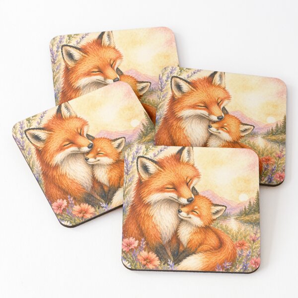 Item preview, Wild About My Mother Fox | Mothers Day or Birthday designed and sold by inspired-works.