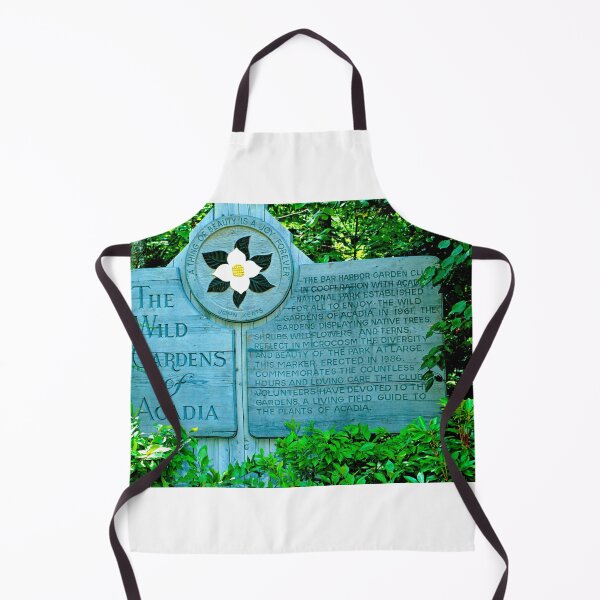Item preview, Wooden Signpost, The Wild Gardens of Acadia National Park, Bar Harbor, Maine, 1995 designed and sold by AMacGPhilly.