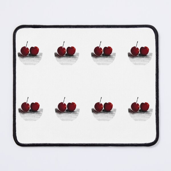 Item preview, Aesthetic Red Cherries - Minimalist Oil Style Art designed and sold by IO Soul Spaces.