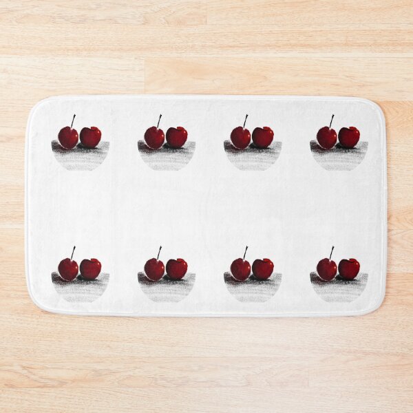 Item preview, Aesthetic Red Cherries - Minimalist Oil Style Art designed and sold by IO Soul Spaces.