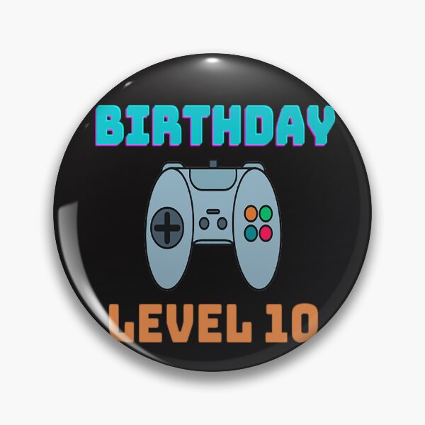 Item preview, 10th Birthday Video Game Controller for 10 Year Old Children designed and sold by edilbertobuitrago.