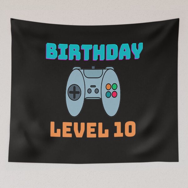 Item preview, 10th Birthday Video Game Controller for 10 Year Old Children designed and sold by edilbertobuitrago.