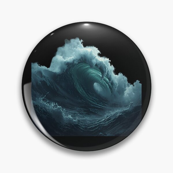 Item preview, Dramatic Ocean Wave Painting designed and sold by Creatby7030.