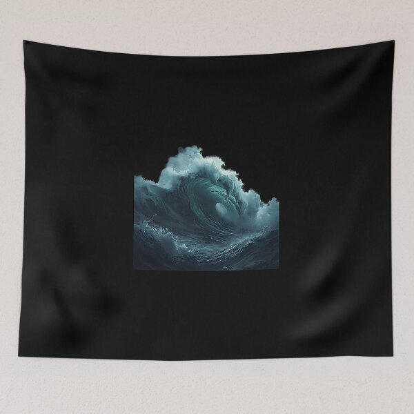 Item preview, Dramatic Ocean Wave Painting designed and sold by Creatby7030.