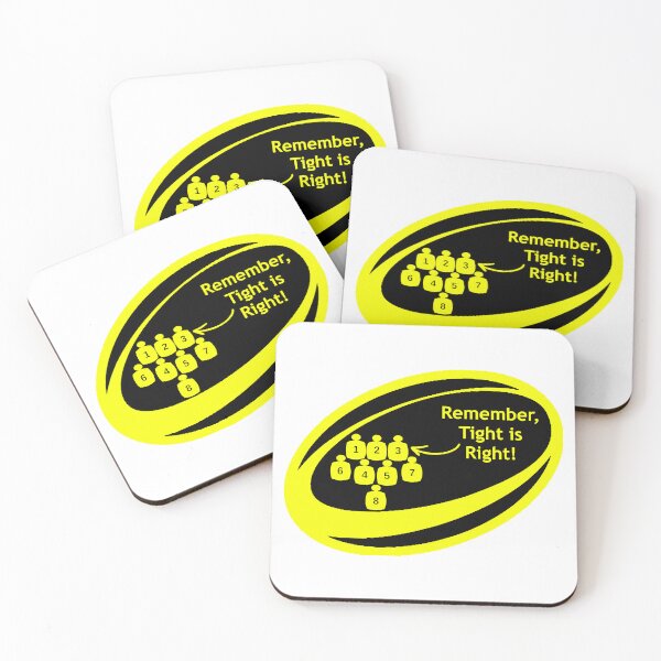Item preview, Remember: Tight is Right (Yellow/Black) designed and sold by Troedgwyn Designs.