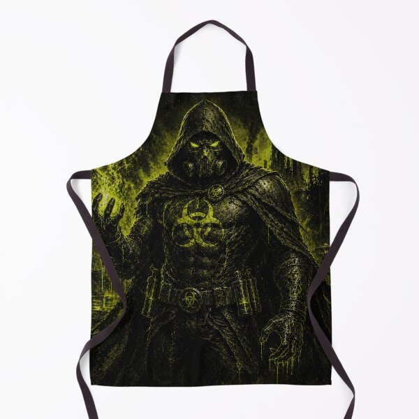Item preview, Toxic Supervillain – Biohazard Dark Comic Horror Character designed and sold by DrizzyV.