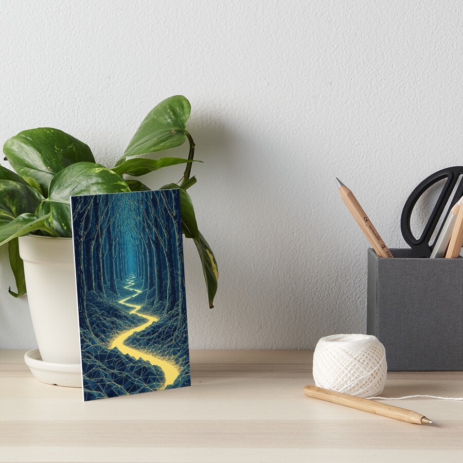 Item preview, Art Board Print designed and sold by AbstractAnom.
