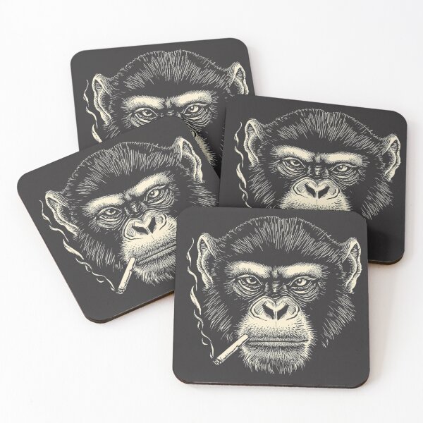 Item preview, Monkey Smoking designed and sold by BKDIGITALSHOP.