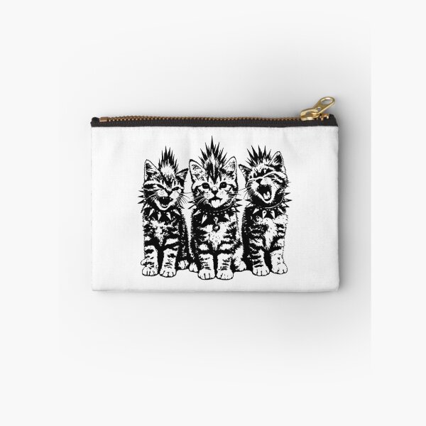 Item preview, Punk Rock Kittens Heavy Metal Mohawk Alternative Cat Lover designed and sold by gunaone-design.