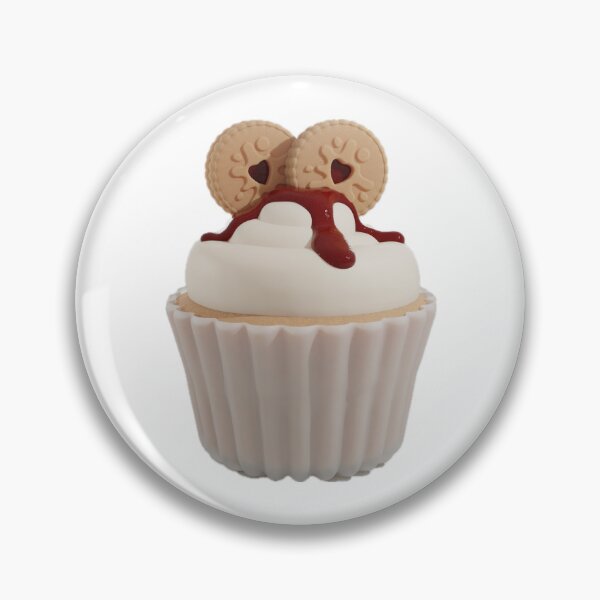 Item preview, Jammie dodger cupcake designed and sold by branart.store.