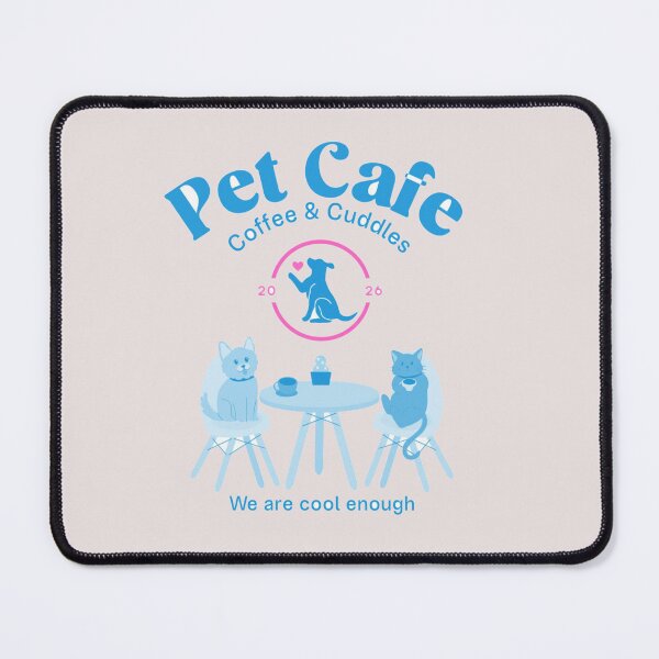 Item preview, Pet Cafe Coffee and Cuddles Design designed and sold by TZAR WORKS.