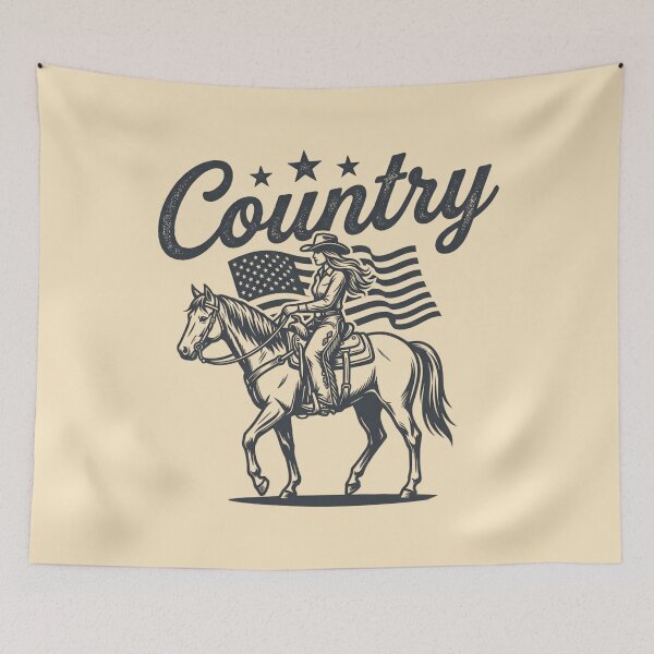 Item preview, Country girl dark version designed and sold by Dust And Doom.