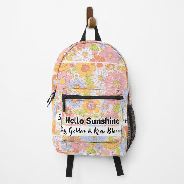 Item preview, ​Hello Sunshine Stay Golden Floral Retro Design designed and sold by crystalar95.