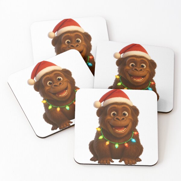 Item preview, Christmas Gigantopithecus designed and sold by Sillytoe.