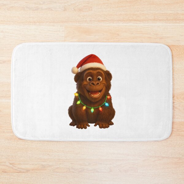 Item preview, Christmas Gigantopithecus designed and sold by Sillytoe.