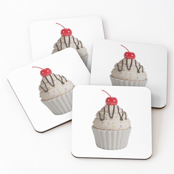 Item preview, Cherry cupcake designed and sold by branart.store.