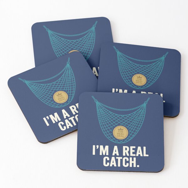 Item preview, I'm A Real Catch designed and sold by Amir Faysal.