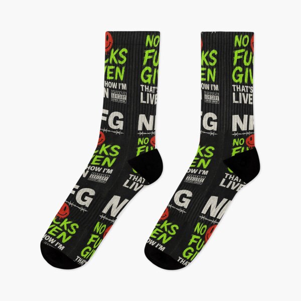 Item preview, NFG: No fucks given, that's how I'm liven. designed and sold by FANTASY FRENZY.