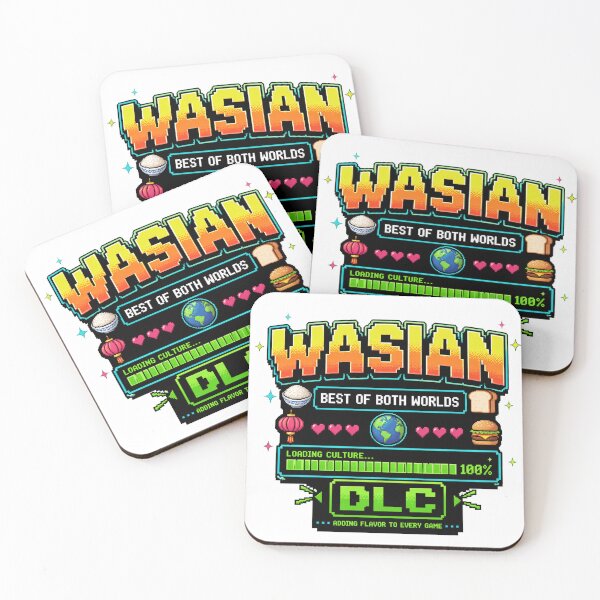 Item preview, Wasian Pixel Art Gamer Culture Design for Mixed Heritage Gen Z designed and sold by RickE.