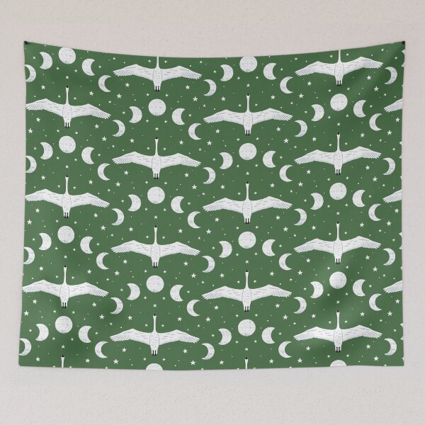 Item preview, Moon Swans designed and sold by KateGateley.