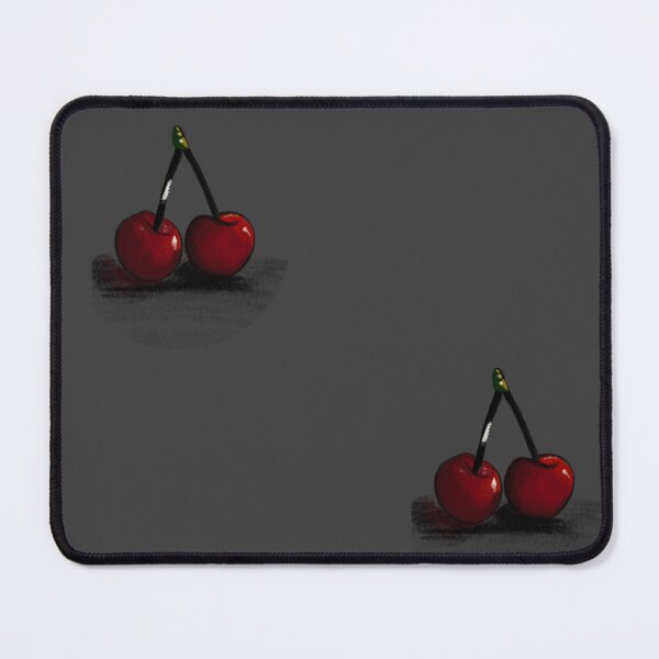 Item preview, Aesthetic Red Cherries - Minimalist Oil Style Art designed and sold by IO Soul Spaces.