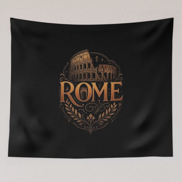 Item preview, Rome Italy Design, Ancient Rome Shirt, Roman Empire, Colosseum, Gladiator Warrior, Italy Travel, Historic Rome City Art, Classical Civilization designed and sold by Typologystudios.