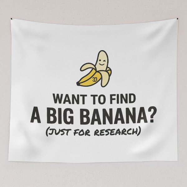 Item preview, Big Banana Research designed and sold by Amir Faysal.