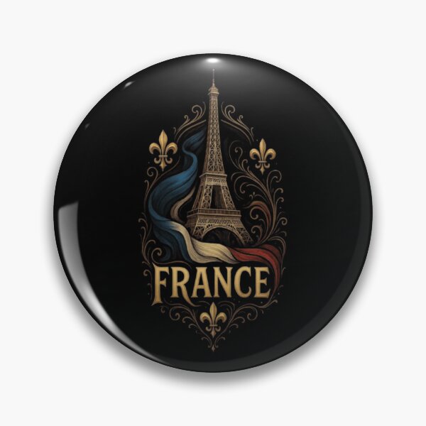 Item preview, Bandera de Francia con diseño vintage, bandera tricolor francesa, diseño patriótico de Francia, bandera azul, blanca y roja, arte del orgullo francés designed and sold by Typologystudios.