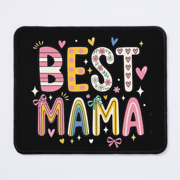 Item preview, Best Mama Floral Graphic designed and sold by Syrupulse.